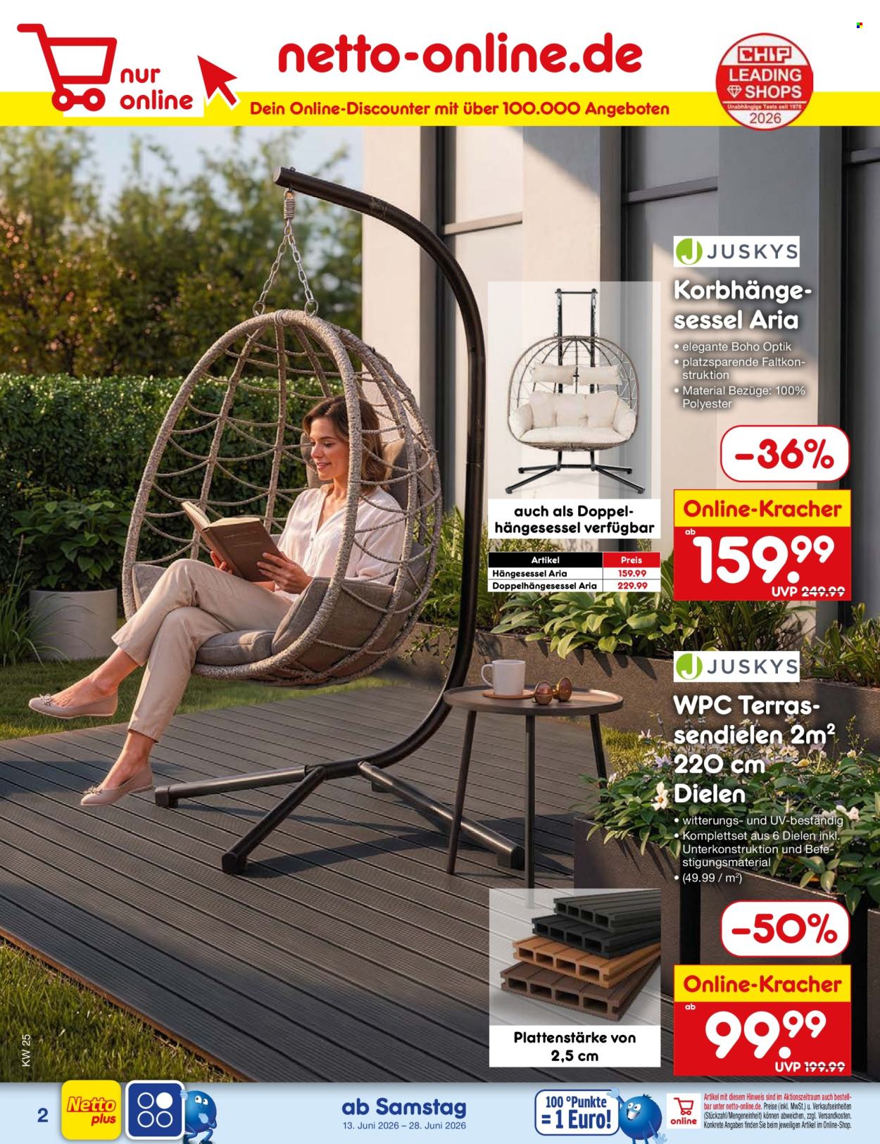 Netto Marken-Discount Prospekte  - 13.06.2026 - 28.06.2026. Seite 2