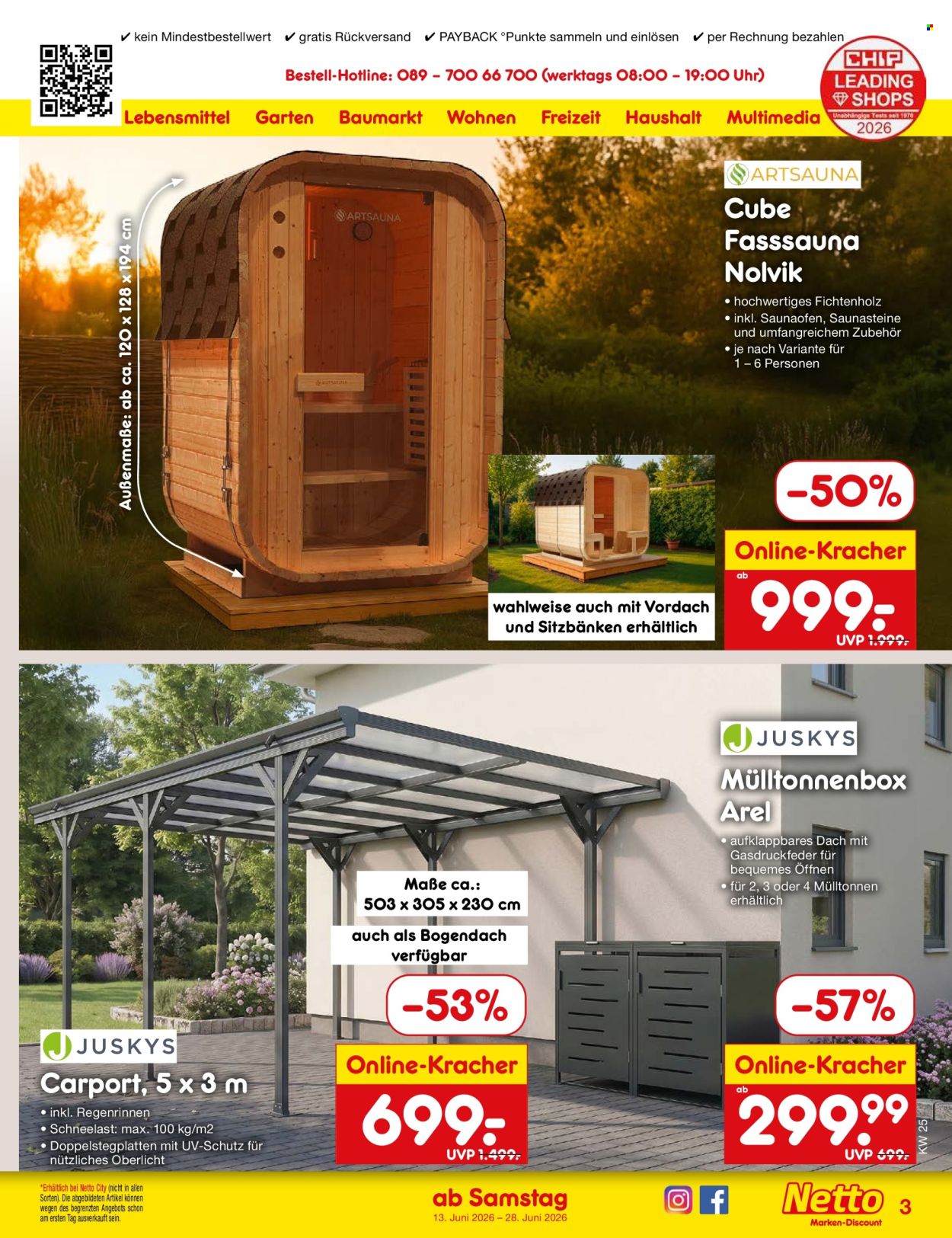 Netto Marken-Discount Prospekte  - 13.06.2026 - 28.06.2026. Seite 3