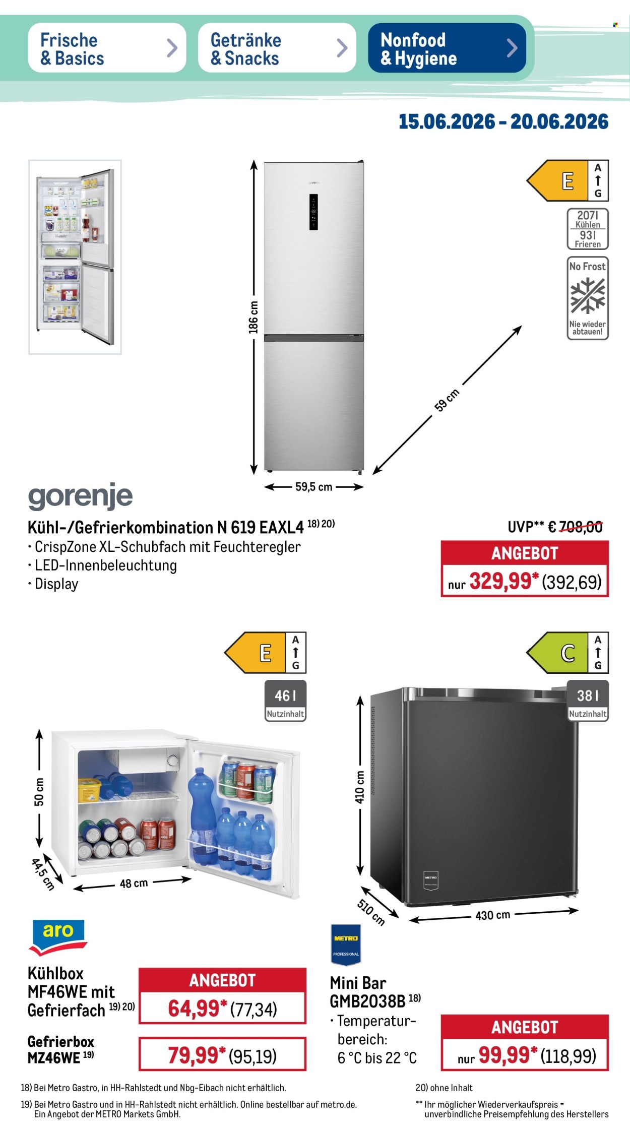 Metro Prospekte  - 15.06.2026 - 20.06.2026. Seite 48