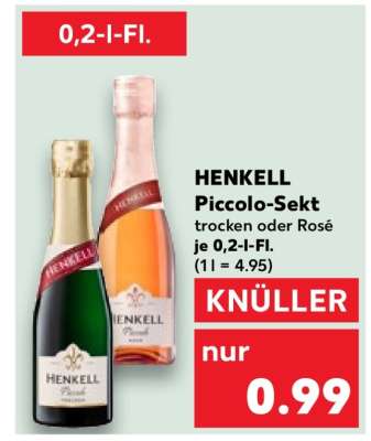 Henkell Piccolo Sekt*