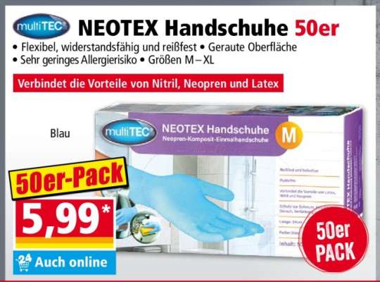 multiTEC NEOTEX Handschuhe 50er