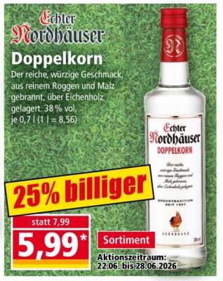 Echter Nordhäuser Doppelkorn
