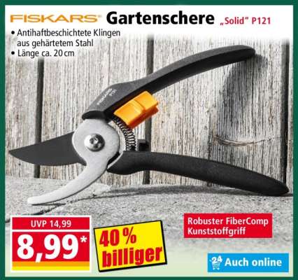 FISKARS® Gartenschere „Solid“ P121