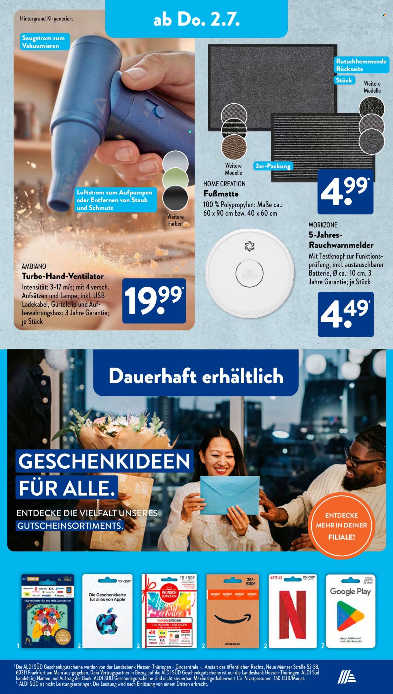 ALDI SÜD Prospekte  - 29.06.2026 - 4.07.2026. Seite 9
