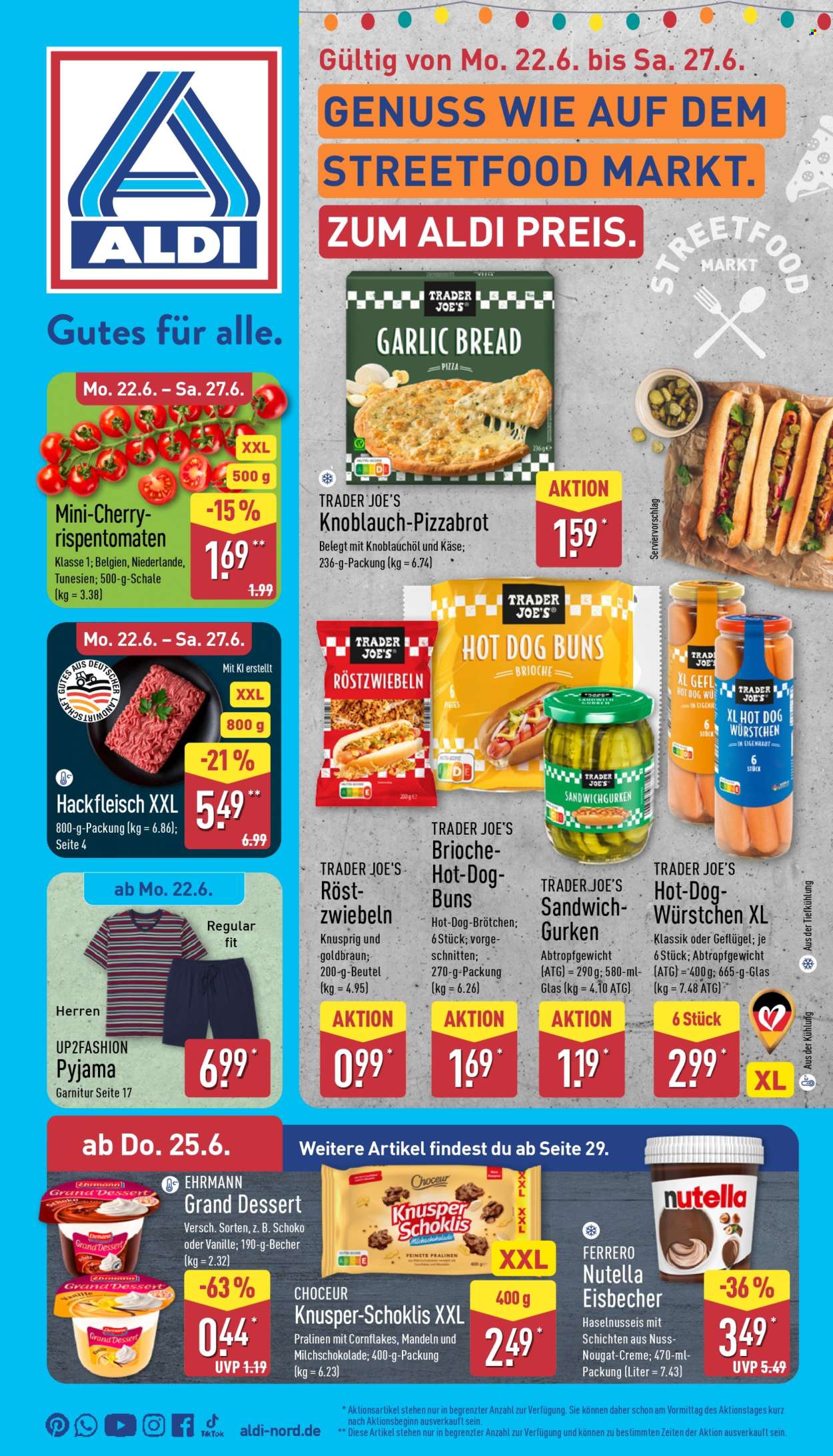 ALDI Nord Prospekte  - 22.06.2026 - 27.06.2026. Seite 1