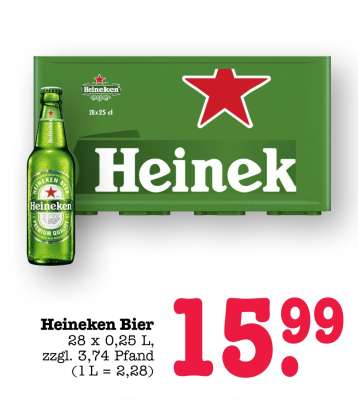Heineken Bier