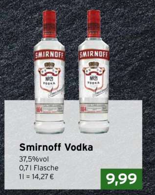 Smirnoff Vodka