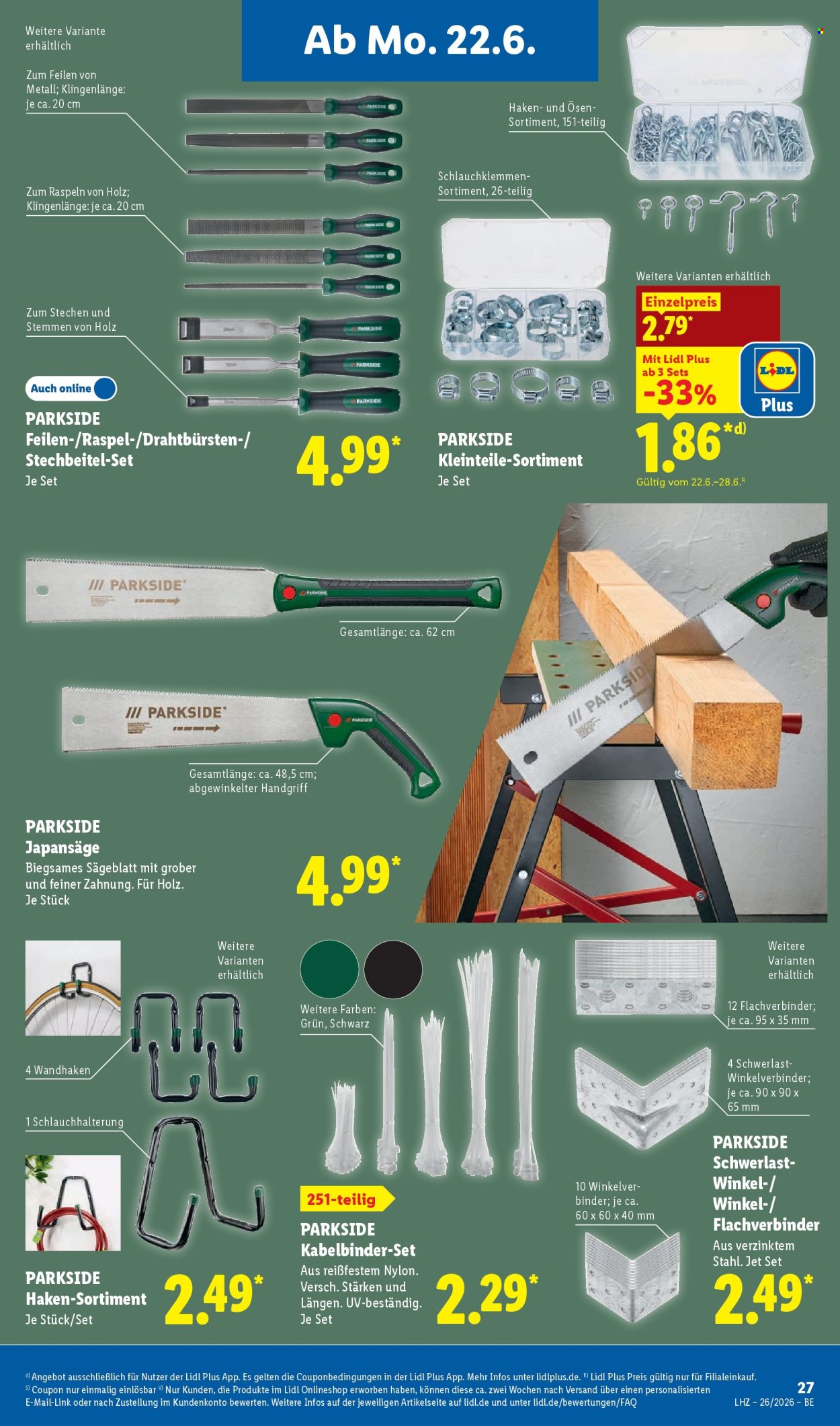 Lidl Prospekte  - 22.06.2026 - 27.06.2026. Seite 45