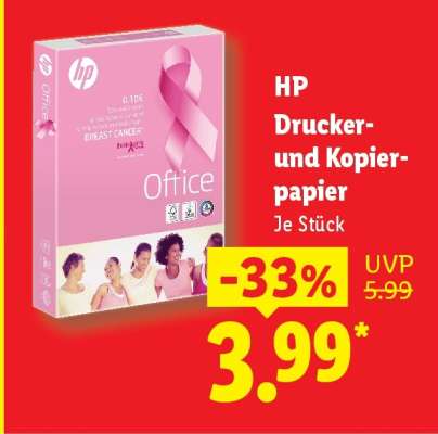HP Drucker- und Kopierpapier