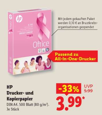 HP Drucker- und Kopierpapier