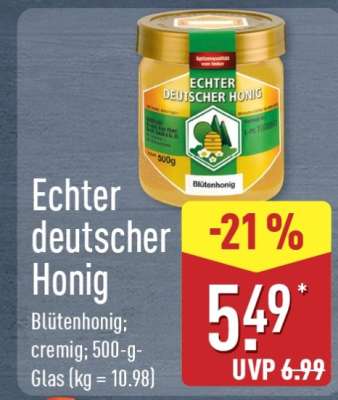 Echter deutscher Honig