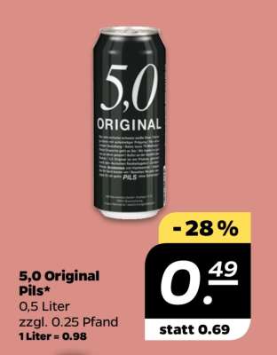 5,0 Original Pils