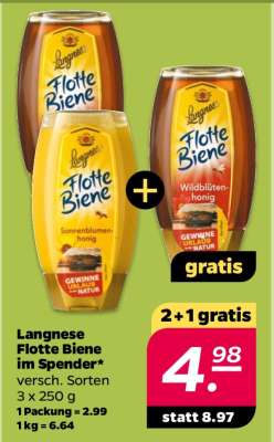 Langnese Flotte Biene im Spender