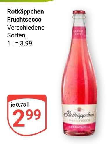 ROTKÄPPCHEN Fruchtsecco°