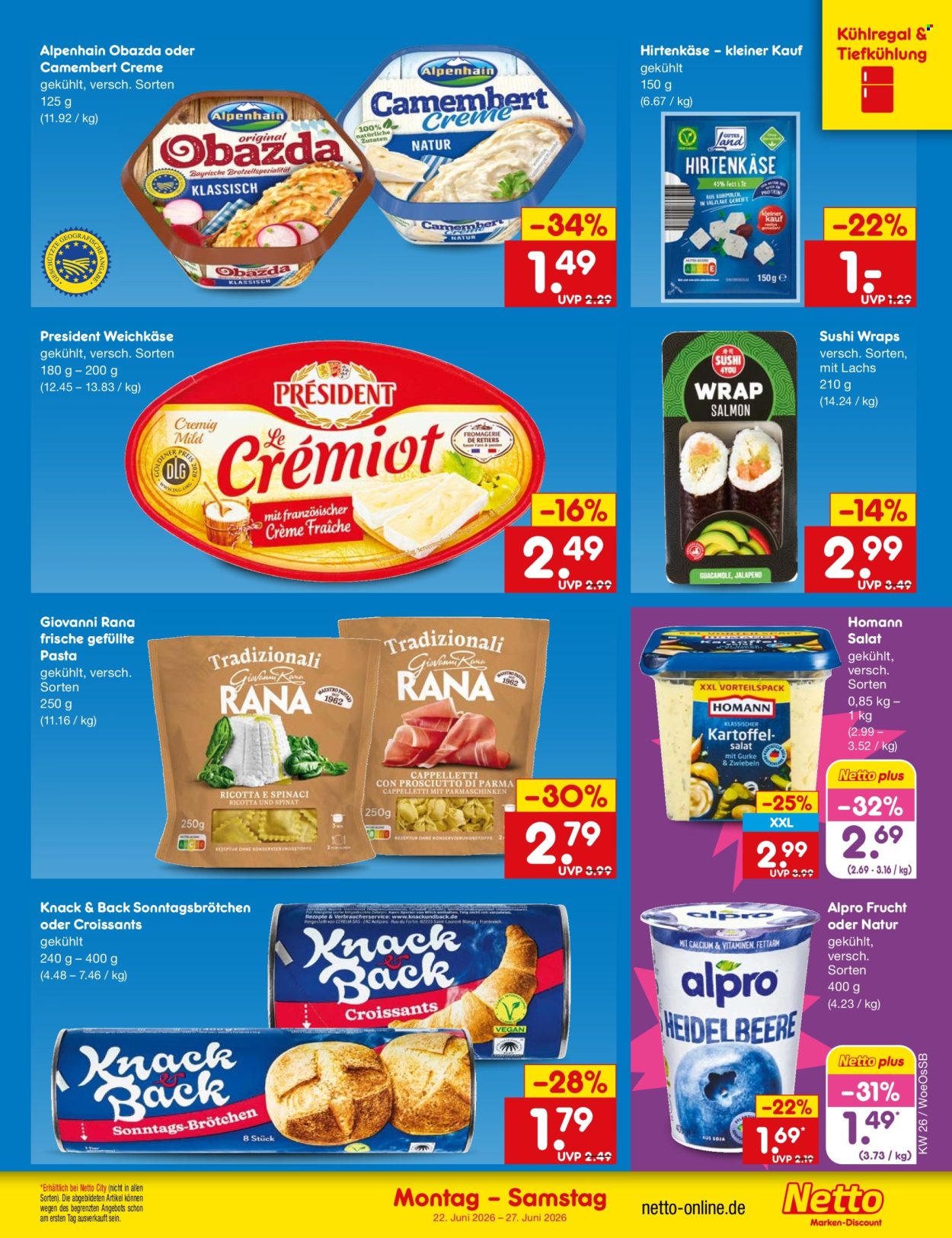 Netto Marken-Discount Prospekte  - 22.06.2026 - 27.06.2026. Seite 17