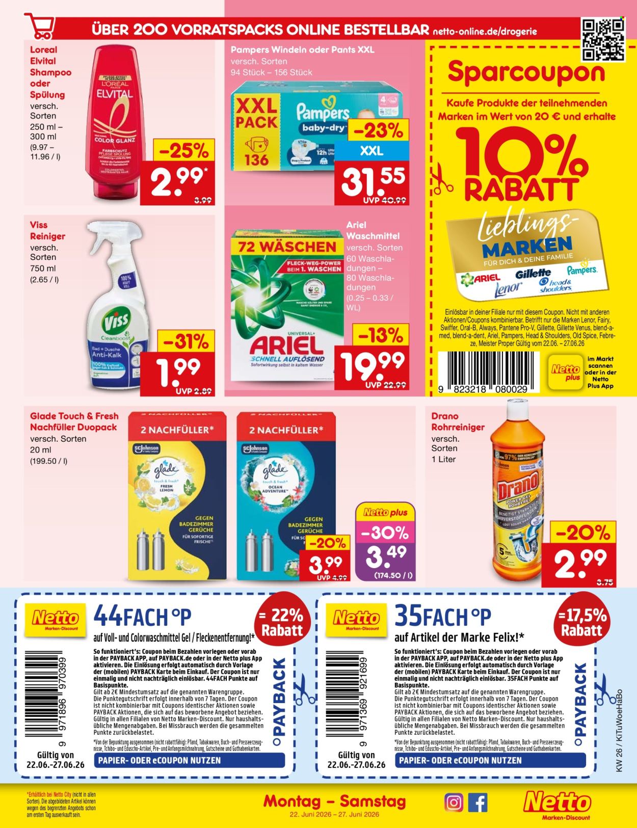 Netto Marken-Discount Prospekte  - 22.06.2026 - 27.06.2026. Seite 37