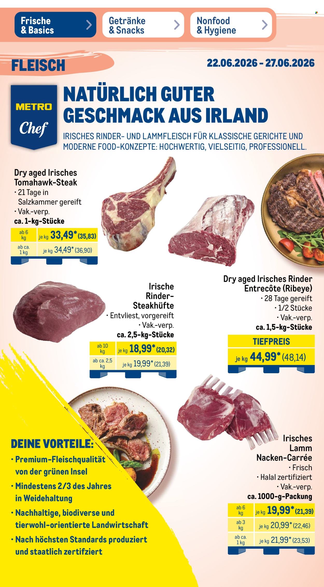 Metro Prospekte  - 22.06.2026 - 27.06.2026. Seite 2
