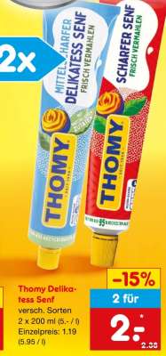Thomy Delikatess Senf