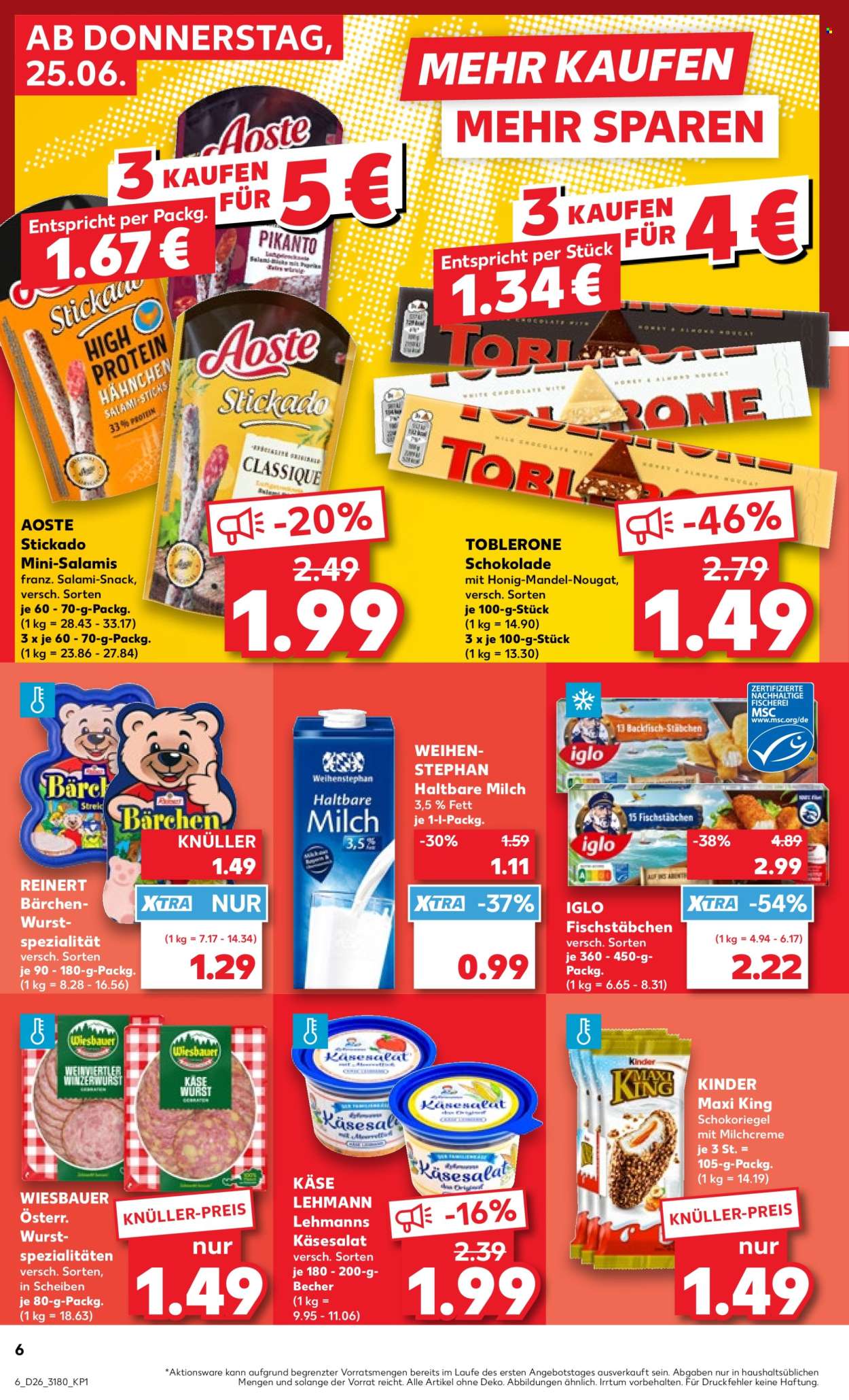Kaufland Prospekte  - 25.06.2026 - 1.07.2026. Seite 6