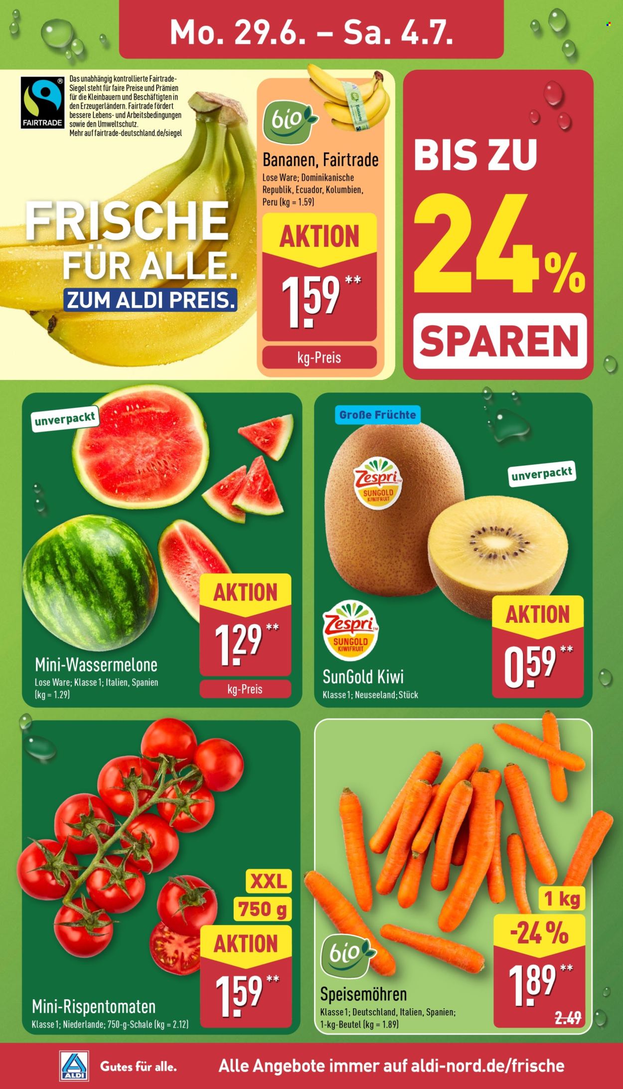 ALDI Nord Prospekte  - 29.06.2026 - 4.07.2026. Seite 2