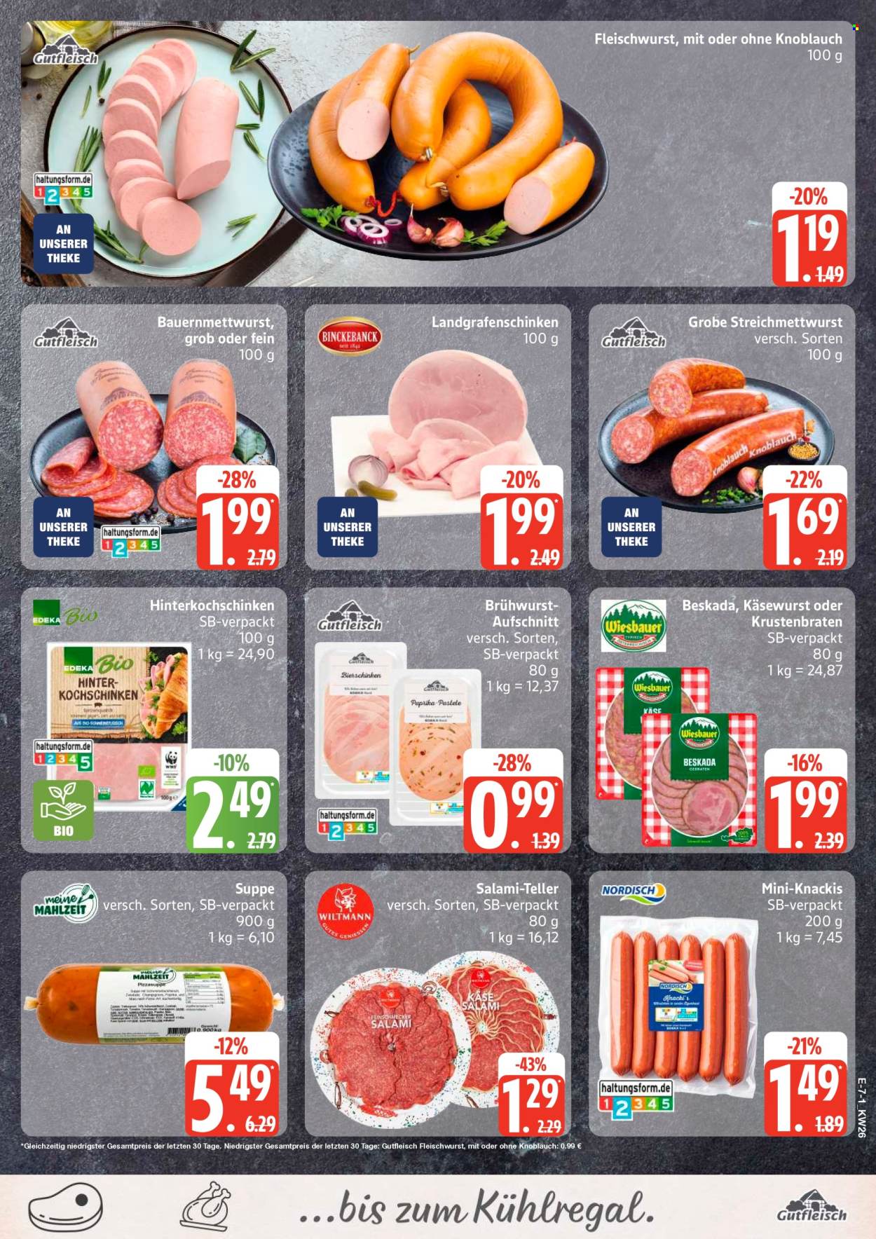 Edeka Prospekte  - 22.06.2026 - 27.06.2026. Seite 7