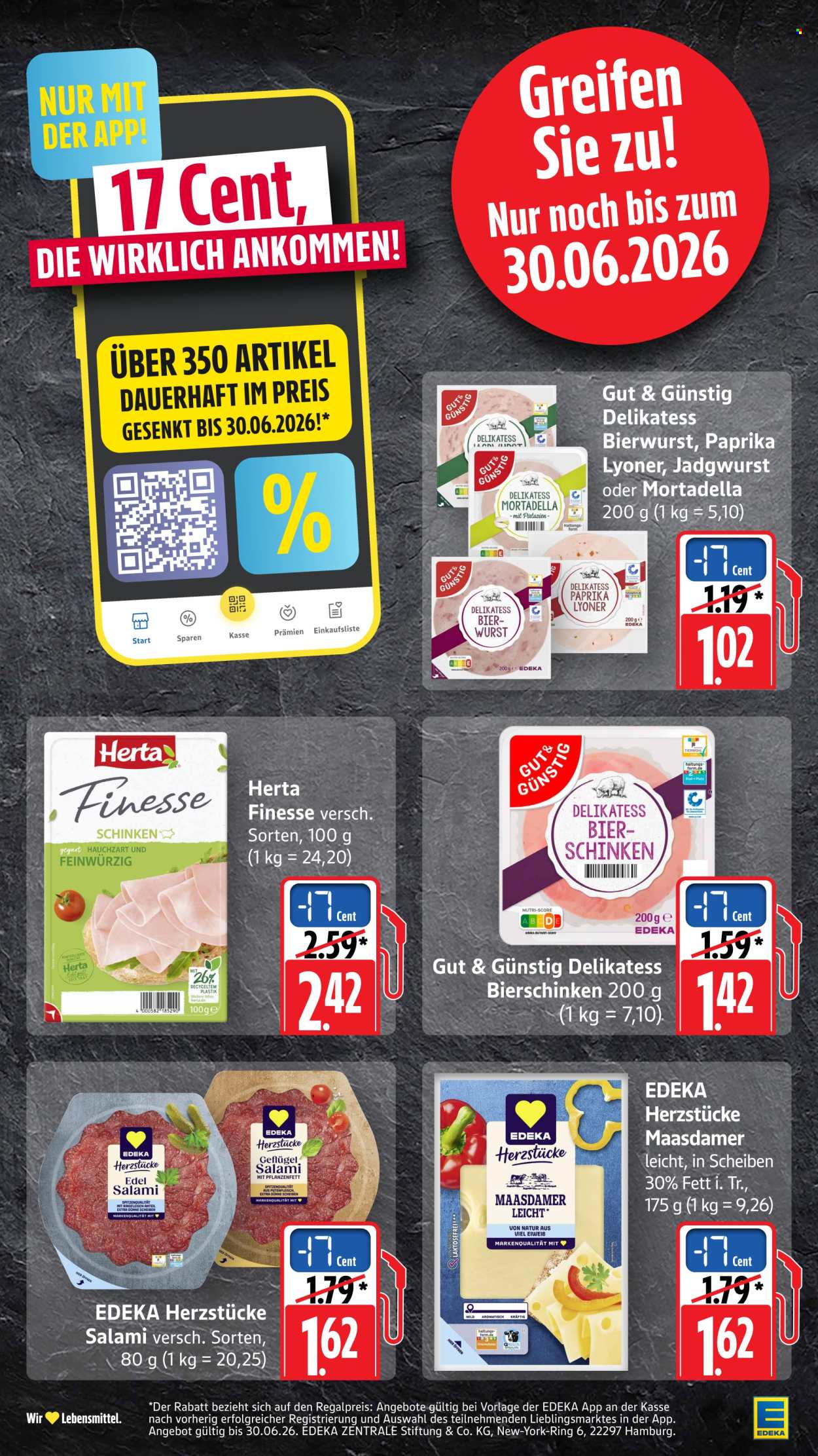 Edeka Prospekte  - 22.06.2026 - 27.06.2026. Seite 38