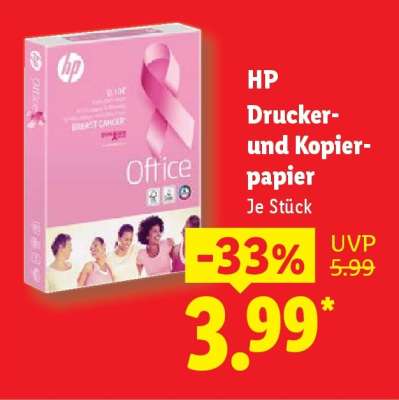 HP Drucker- und Kopierpapier