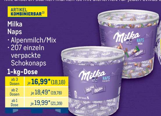 MILKA Naps