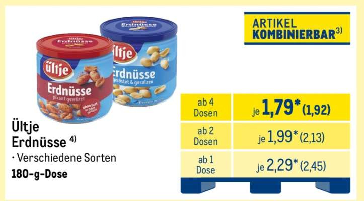 ÜLTJE Erdnüsse