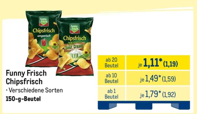 FUNNY-FRISCH Chipsfrisch