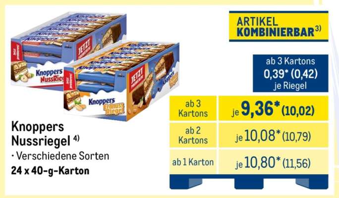 Knoppers Nussriegel*