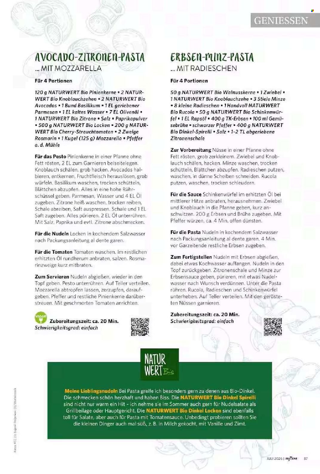 famila Prospekte  - 1.07.2026 - 31.07.2026. Seite 37