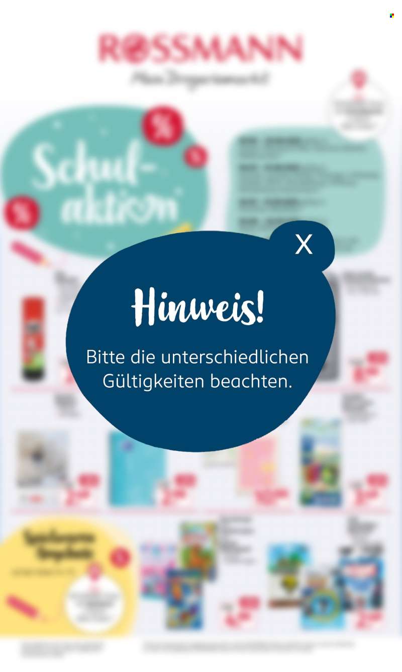 Prospekte Rossmann - 29.06.2026 - 1.09.2026.