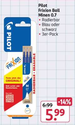 Pilot Frixion Ball Minen 0.7