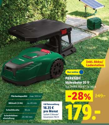 PARKSIDE Mähroboter 20 V