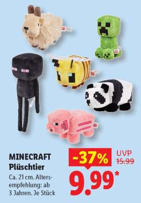 MINECRAFT Plüschtier