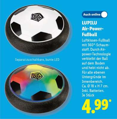 Lupilu Air-Power-Fußball