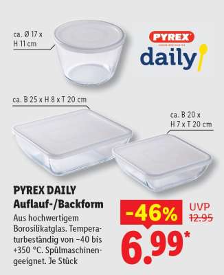 PYREX DAILY Auflauf-/Backform