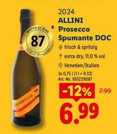 Allini Prosecco Spumante DOC