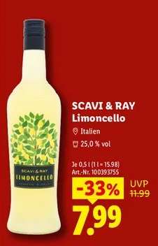 Scavi & Ray Limoncello