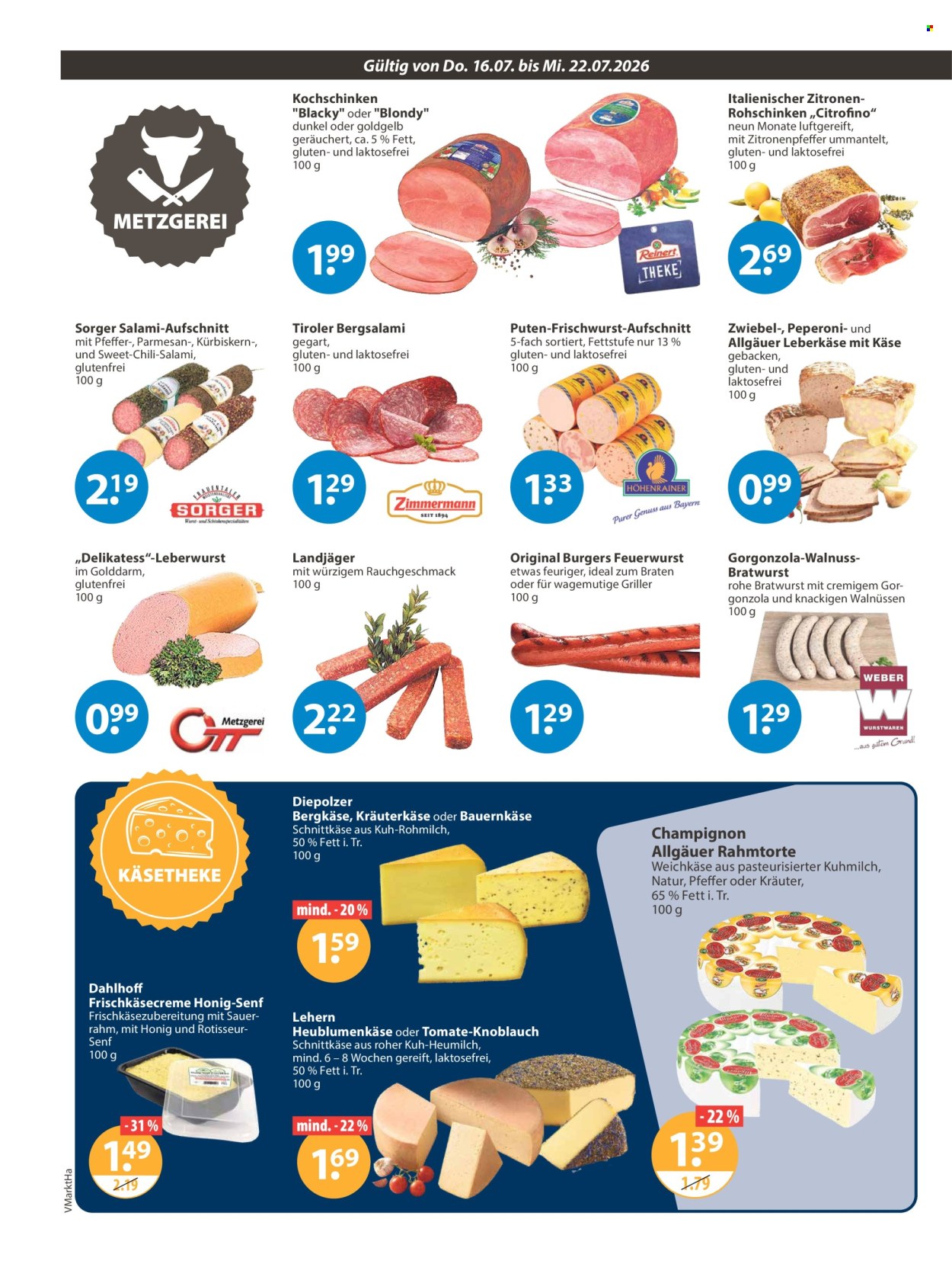 V-Markt Prospekte  - 16.07.2026 - 22.07.2026. Seite 2