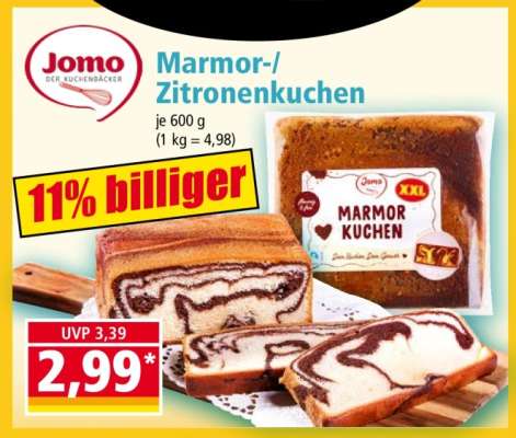 Marmor-/Zitronenkuchen