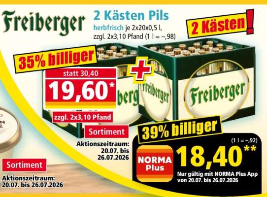 2 Kästen Pils