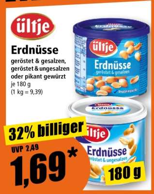 ÜLTJE Erdnüsse