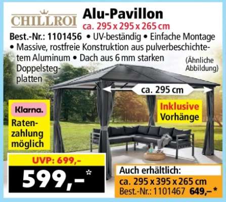 Alu-Pavillon