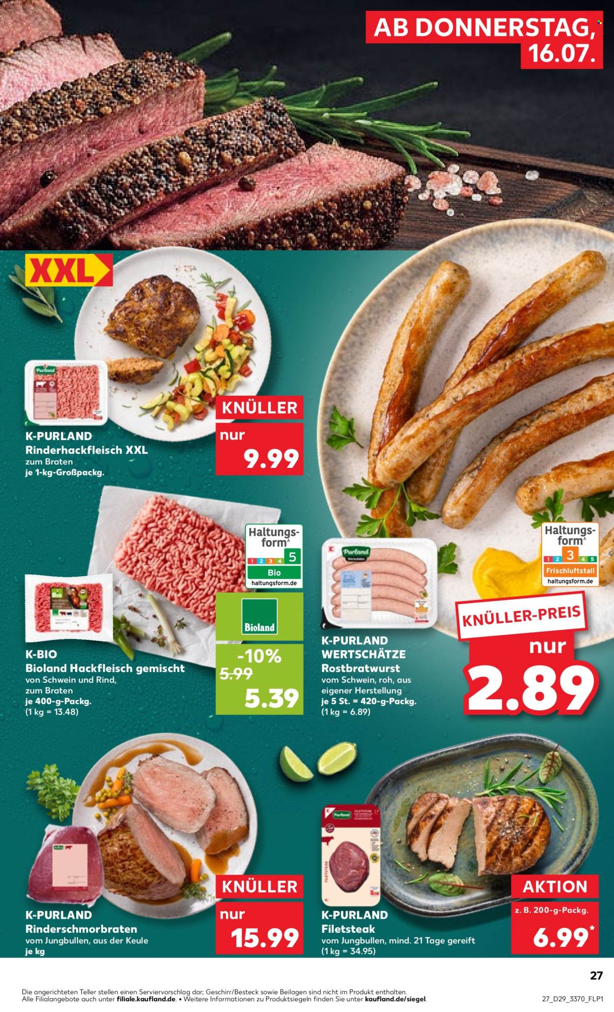 Kaufland Prospekte  - 16.07.2026 - 22.07.2026. Seite 27