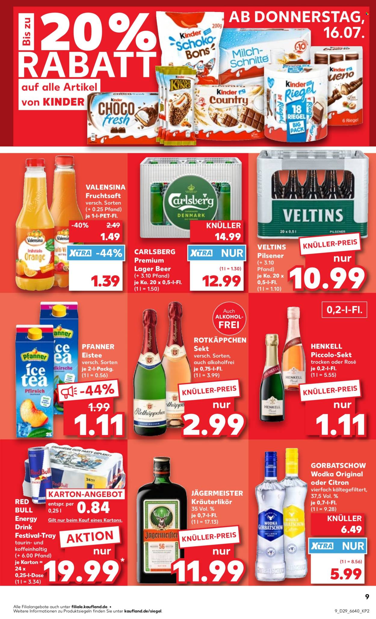 Kaufland Prospekte  - 16.07.2026 - 22.07.2026. Seite 9