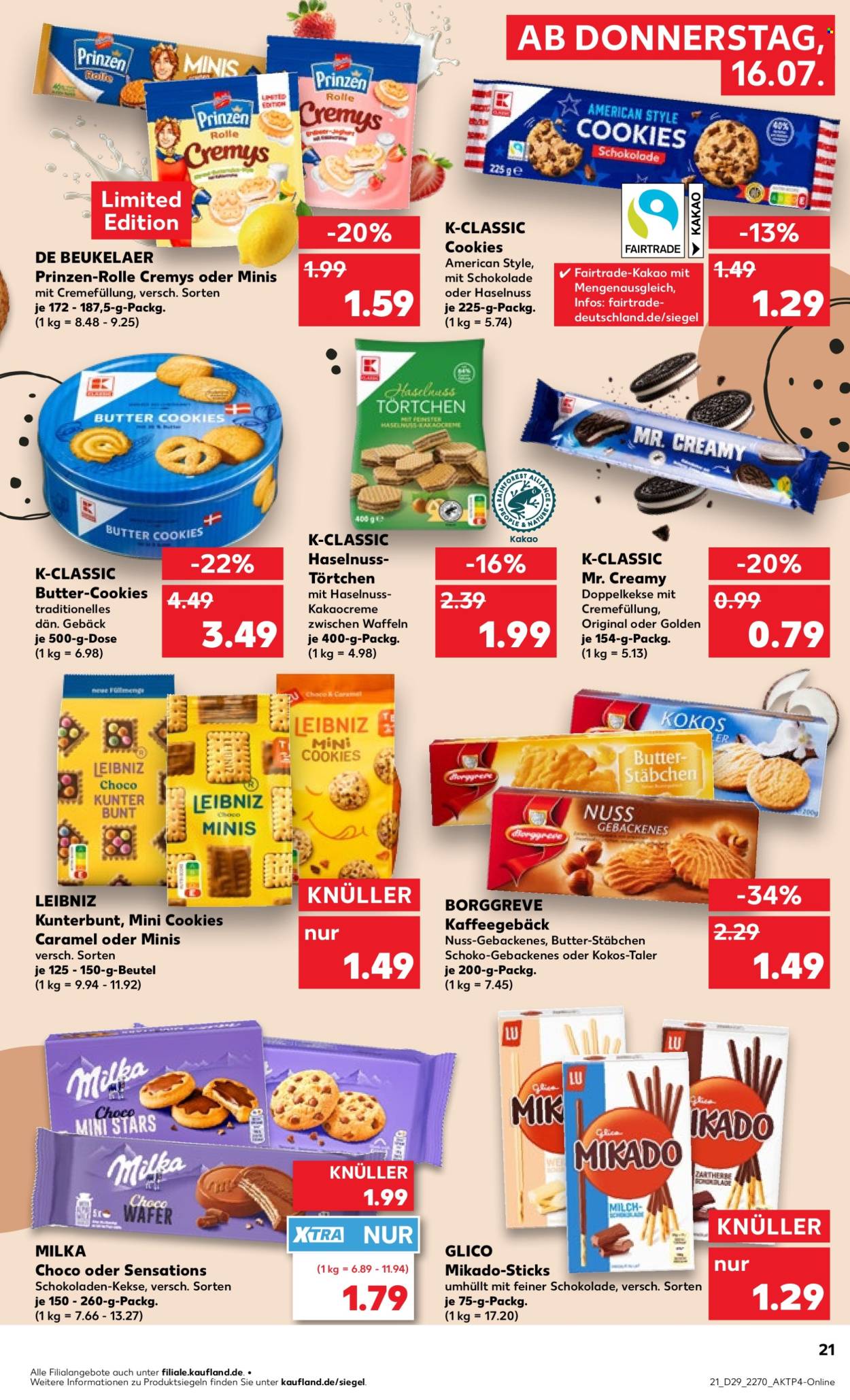 Kaufland Prospekte  - 16.07.2026 - 22.07.2026. Seite 21