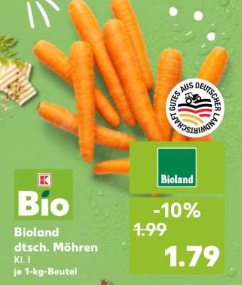 Bioland dtsch. Möhren
