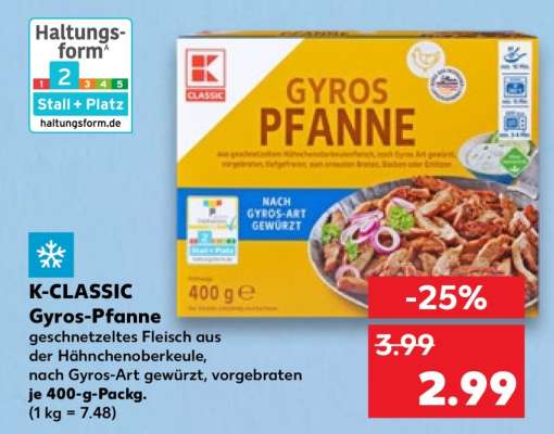 K-CLASSIC Gyros-Pfanne